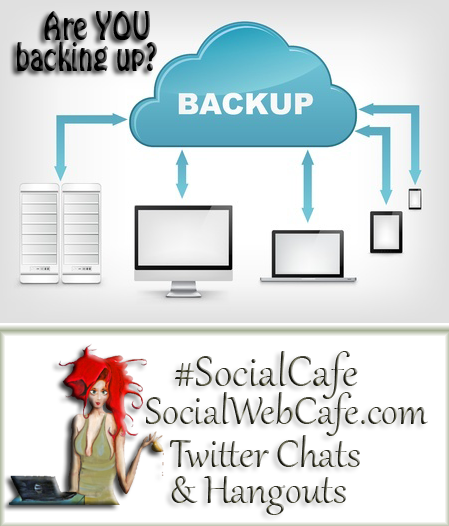 SocialWebCafe Twitter Chat Blog%2FSite%20Security%204%20*%20Blog%2FSite%20Backups%20%23SocialCafe%203.9 w/ %40SocialWebCafe http://sw.bcafe.co/9R %28Summary%29 %23SocialCafe