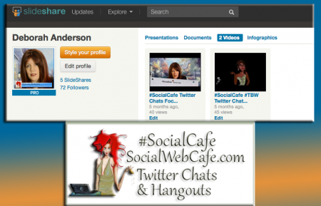 SocialWebCafe Twitter Chat Tools%204%20*%20Slideshare%20%23SocialCafe%203.14 w/ %40SocialWebCafe http://sw.bcafe.co/9W %28Summary%29 %23SocialCafe