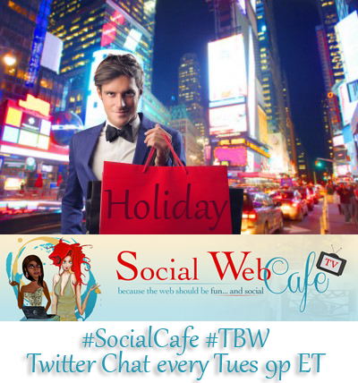 SocialWebCafe Twitter Chat Blogging%20for%20the%20Holidays%20%23SocialCafe%202.27 w/ %40SocialWebCafe http://sw.bcafe.co/5P %28Summary%29 %23SocialCafe