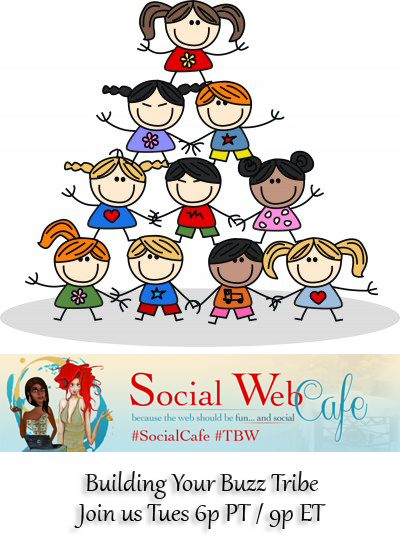SocialWebCafe Twitter Chat Building%20a%20Tribal%20Buzz%20%23SocialCafe%202.34 w/ %40SocialWebCafe http://sw.bcafe.co/6C %28Summary%29 %23SocialCafe