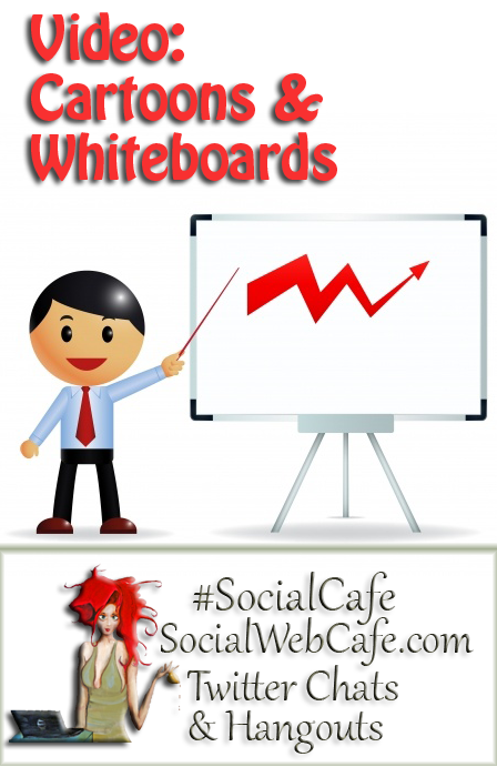 SocialWebCafe Twitter Chat Cartooning%20%26%20Whiteboarding%20%23SocialCafe%202.48 w/ %40SocialWebCafe http://sw.bcafe.co/8t %28Summary%29 %23SocialCafe