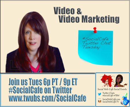 SocialWebCafe Twitter Chat Going%20Viral%20With%20Video%20%23SocialCafe%202.43 w/ %40SocialWebCafe http://sw.bcafe.co/8g %28Summary%29 %23SocialCafe